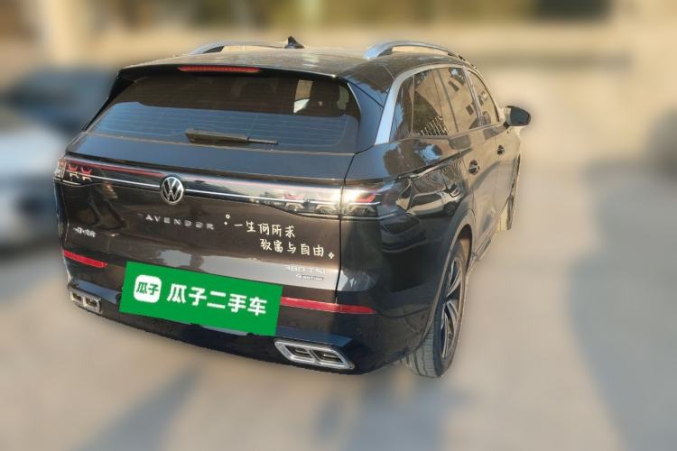 Used Volkswagen Tavendor 2023 380TSI Four-Wheel Drive R-Line Cruise Edition Rear Right 45 Deg