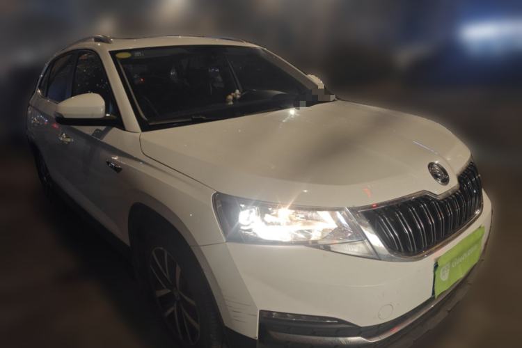 Used Skoda Kamiq 2018 1.5L Automatic Comfort Edition China V Standard Front Right 45 Deg