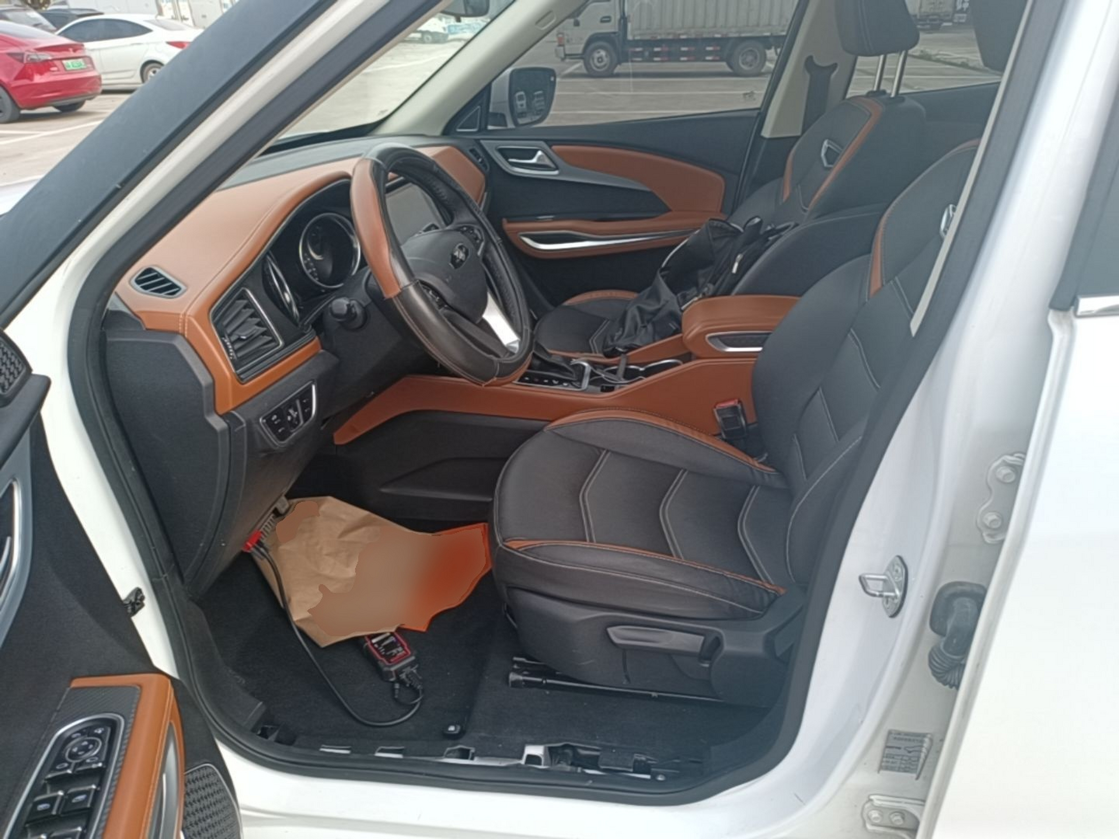 Avant de la voiture