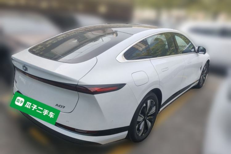 Used CHANGAN NEVO A07 2025 Blue Whale Pure Electric Version 525 Luxury Model Rear Right 45 Deg