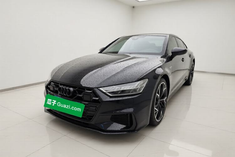 Used Audi A7L 2024 45 TFSI quattro Black Warrior Edition Guazi used car, China used car export, Used car for sale, Used cars, Cheapest cars for sale