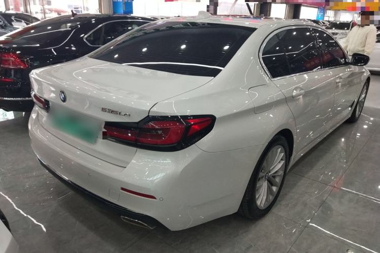 Used BMW 5 Series New Energy 2021 535Le Luxury Package Rear Right 45 Deg