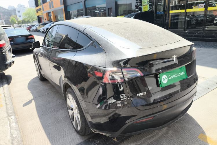 Used Tesla Model Y 2021 Long-Range All-Wheel-Drive Version Rear Left 45 Deg