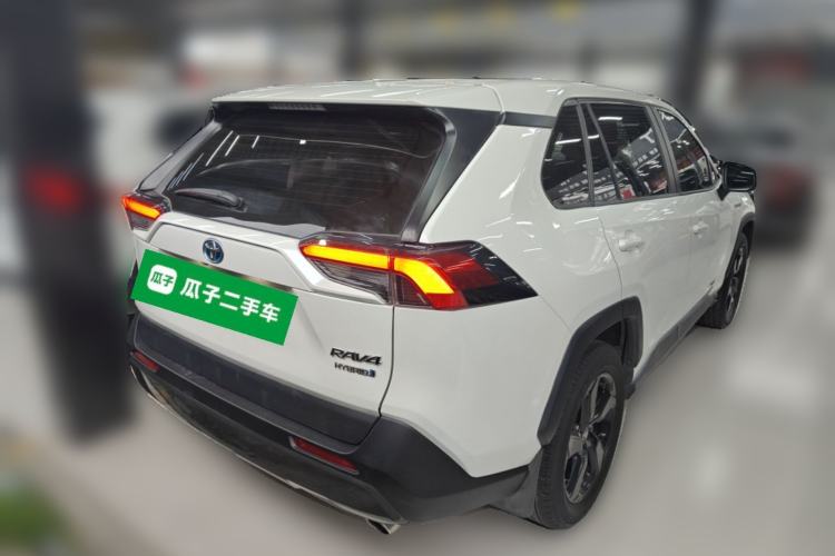 Used Toyota RAV4 2020 Dual-Engine 2.5L E-CVT Four-Wheel Drive Elite Edition Rear Right 45 Deg