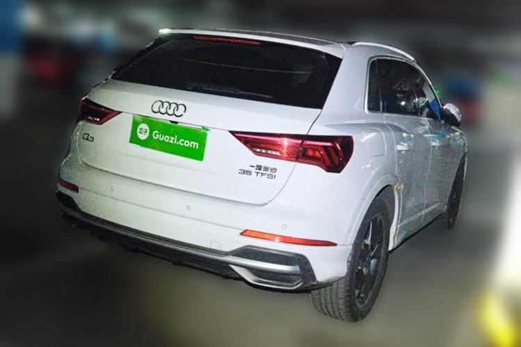 Used Audi Q3 2022 35 TFSI Fashion Dynamic Model Rear Right 45 Deg