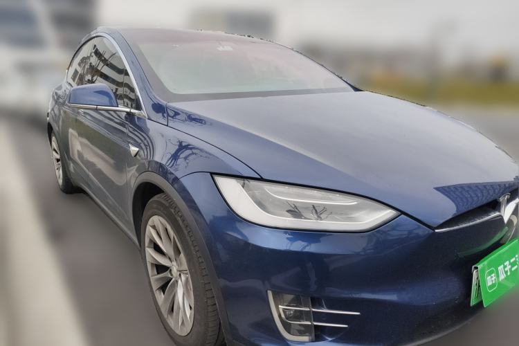 Used Tesla Model X 2016 X 90D Front Right 45 Deg