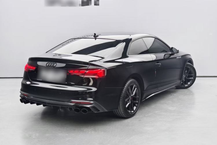 Used Audi A5 2021 Coupe 40 TFSI Fashionable and Dynamic Model Rear Right 45 Deg