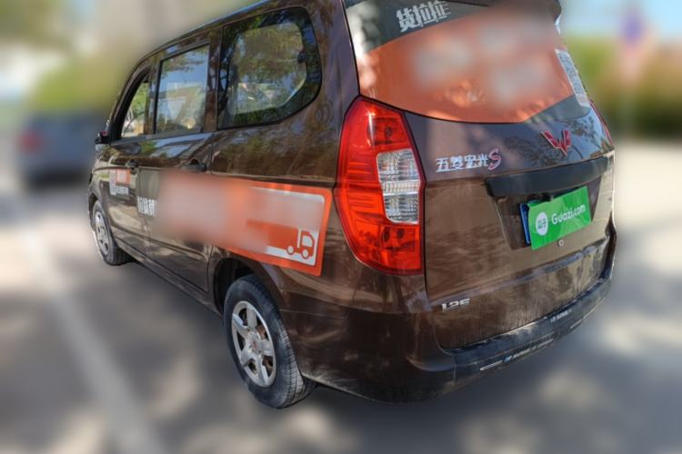 Used Wuling Hongguang 2015 1.2L S Base Model China IV Rear Left 45 Deg