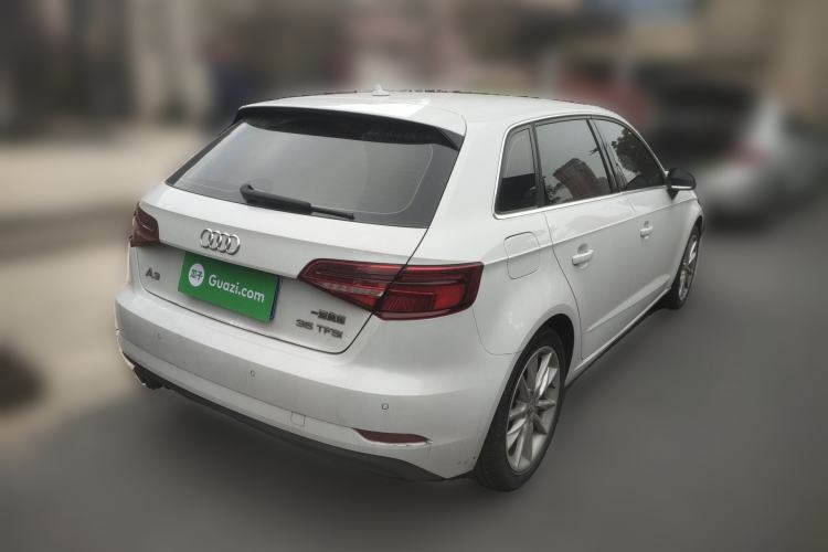 Used Audi A3 2018 30th Anniversary Edition Sportback 35 TFSI Ambition Model Rear Right 45 Deg