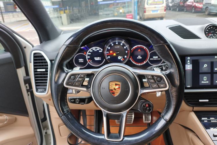 Used Porsche Cayenne 2019 2.9T S U.S. specification Steering Wheel