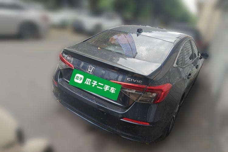 Used Honda Civic 2022 240TURBO CVT Dynamic Edition Rear Right 45 Deg