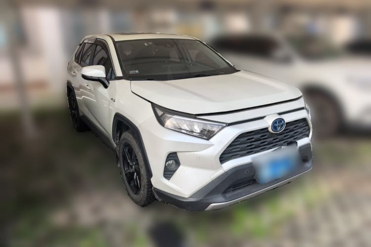 Used Toyota RAV4 2021 Revised Version Dual-Motor Hybrid 2.5L E-CVT 4x4 Elite PLUS Edition Front Right 45 Deg