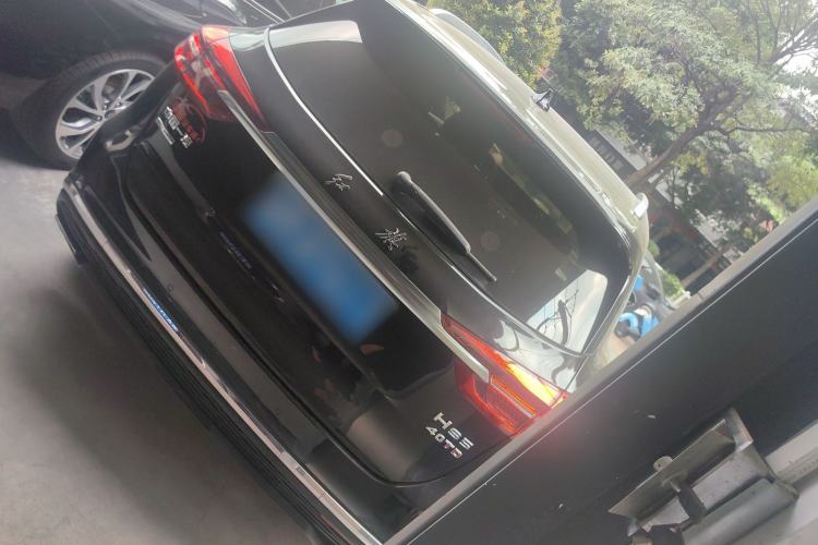 Used Hongqi HS5 2022 Facelifted Version 2.0T Smart Connect Flagship All-Wheel-Drive Edition Rear Right 45 Deg