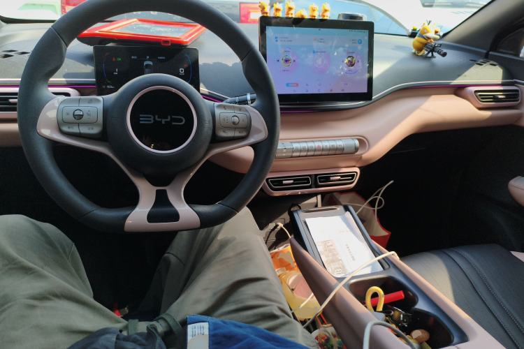 Used BYD Seagull 2024 Honor Edition 305km Dynamic Version Center Console