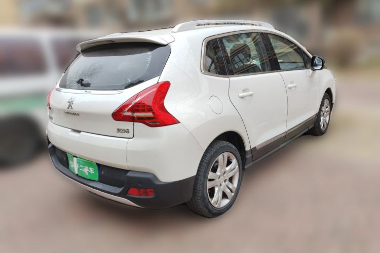 Used Peugeot 3008 2013 2.0L Automatic Trend Edition Rear Right 45 Deg