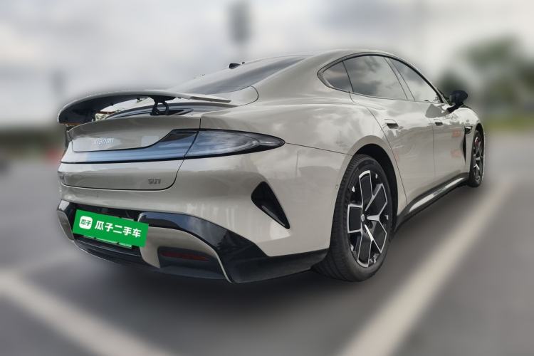 Used Xiaomi Auto SU7 2024 Rear-Drive Ultra-Long Range Advanced Pro-Level Intelligent Driving Version Rear Right 45 Deg