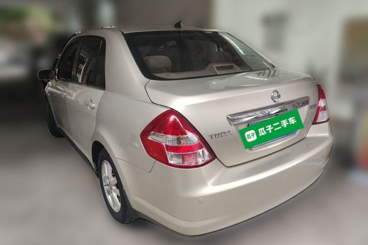 Used Nissan Tiida Sedan 2008 1.6L Automatic Fashion Edition Rear Left 45 Deg