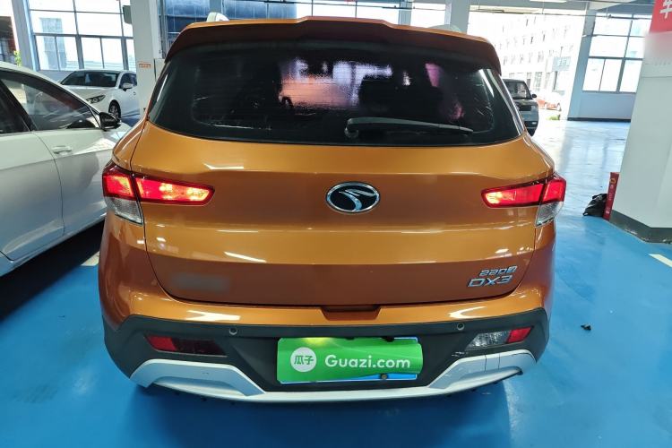 Used Soueast DX3 2016 1.5T CVT Flagship Model Rear