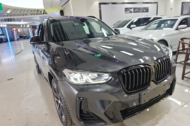 Used BMW X3 2022 xDrive30i Luxury Model M Night Sky Package Front Right 45 Deg