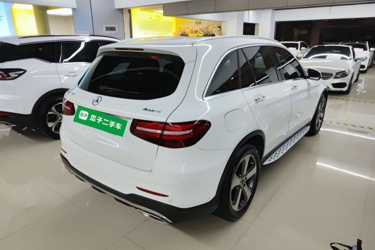 Used Mercedes-Benz GLC 2017 GLC 300 4MATIC Sport Edition Rear Right 45 Deg