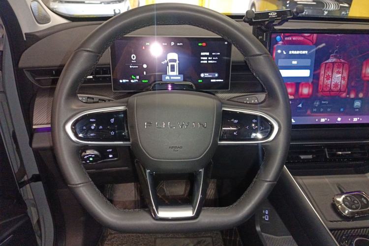 Used Chery Fengyun T9 2024 120 Long-Range Flagship Version 7 Seats Lithium Iron Phosphate Steering Wheel