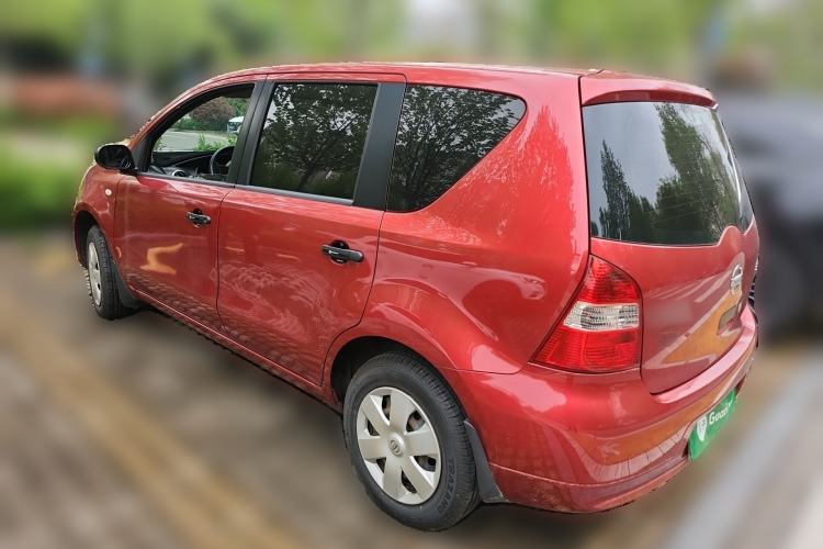 Used Nissan Livina 2010 Jingyue Edition 1.6L Manual All-Around Model Rear Left 45 Deg