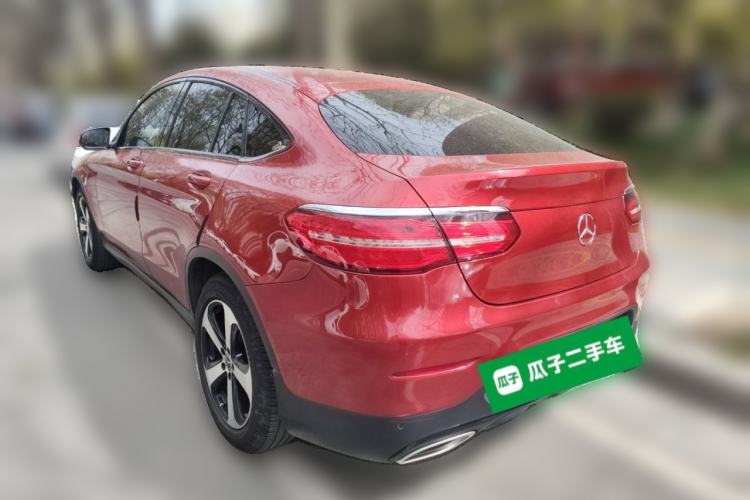 Used Mercedes-Benz GLC Coupe 2019 GLC 200 4MATIC Coupe SUV Rear Left 45 Deg