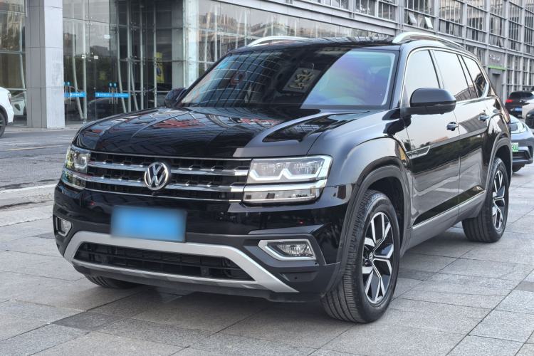 Used Volkswagen Teramont 2019 330TSI Two-Wheel-Drive Luxury Edition China VI Standard Front Left 45 Deg