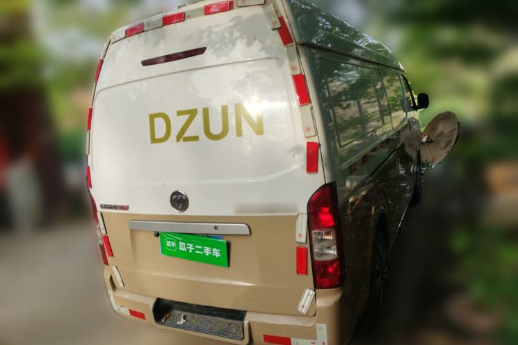 Used Foton Scenic G7 2022 2.4L Gasoline Commercial Version Long Wheelbase High-Roof Van 2 Seats 4K22D4M Rear Right 45 Deg