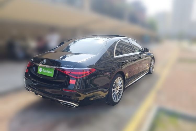 Used Mercedes-Benz S-Class 2022 S 450 L 4MATIC Rear Right 45 Deg