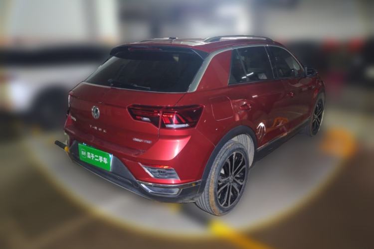 Used Volkswagen T-ROC 2021 Revised Version 280TSI DSG Two-Wheel Drive Comfort & Smart Connectivity Edition Rear Right 45 Deg