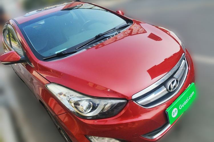 Used Hyundai Elantra (5th Generation / Langdong) 2015 1.6L Automatic Leading Model Front Right 45 Deg
