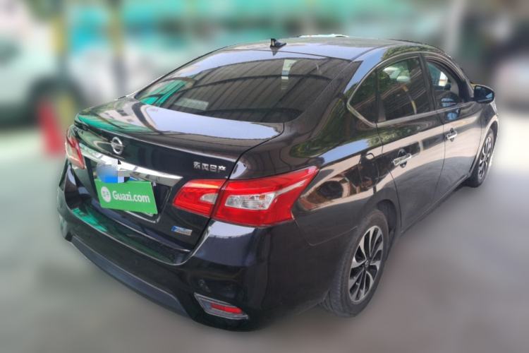 Used Nissan Sylphy 2019 1.6XV CVT Smart Connect Luxury Edition China V Standard Rear Right 45 Deg
