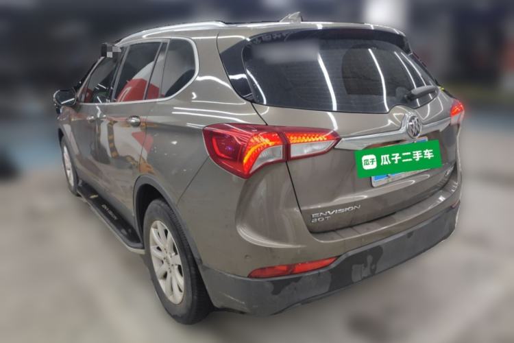 Used Buick Envision 2017 20T Two-Wheel Drive Luxury Model Rear Left 45 Deg