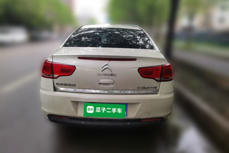 Used Citroen C-Quatre 2013 1.6L Manual Prestige CNG Model Rear