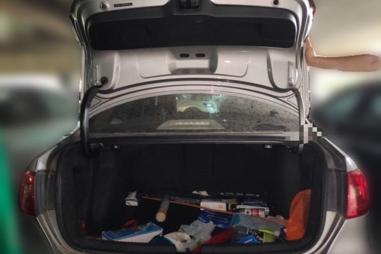 Used Volkswagen Sagitar 2014 1.6L Manual Comfort Model Trunk