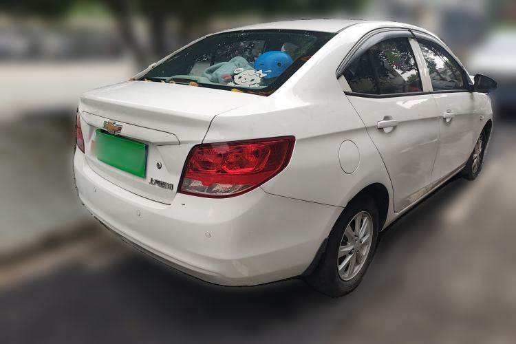 Used Chevrolet Sail 2018 Sail 3 1.3L AMT Ideal Edition Rear Right 45 Deg