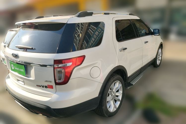 Used Ford Explorer 2013 3.5L Deluxe Model Rear Right 45 Deg