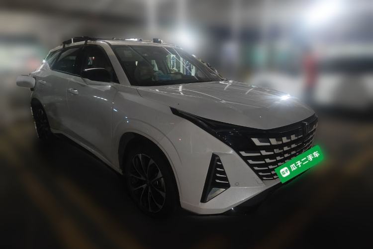 Used CHANGAN UNI-Z New Energy 2024 Blue Whale Smart Electric iDD 125km Beyond Edition Front Right 45 Deg