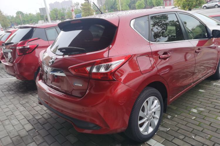 Used Nissan Tiida 2016 1.6L CVT Cool Dynamic Edition Rear Right 45 Deg