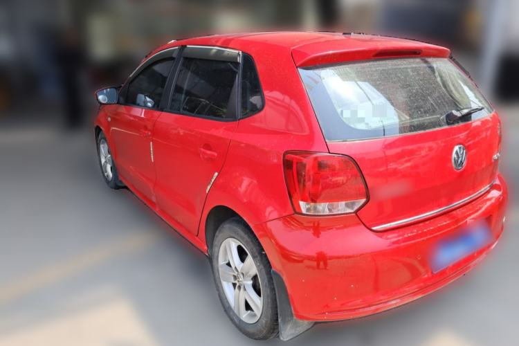 Used Volkswagen Polo 2011 1.4L Manual ZhiShang Edition Rear Left 45 Deg