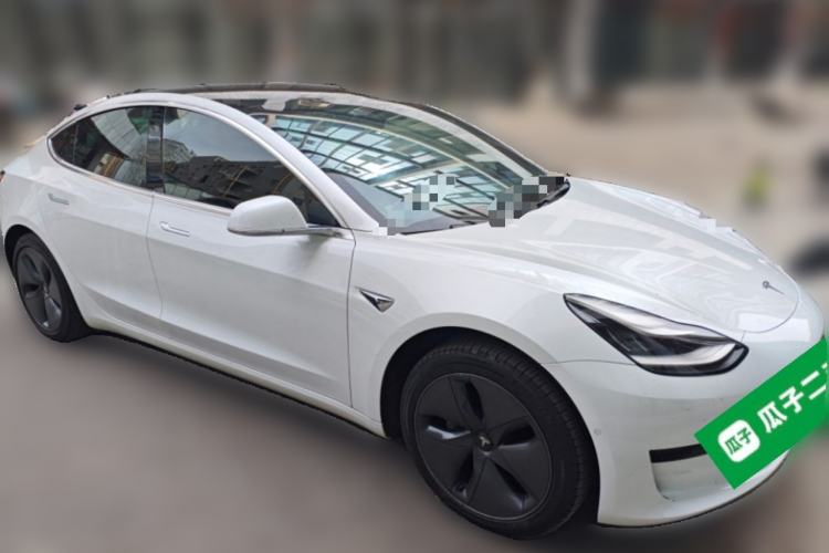 Used Tesla Model 3 2020 Standard Range Rear-Wheel Drive Upgraded Version Front Right 45 Deg