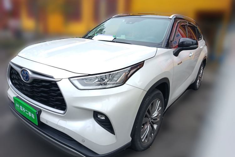 Used Toyota Highlander 2022 Dual-Engine 2.5L Four-Wheel Drive Prestige Version 7 Seats
