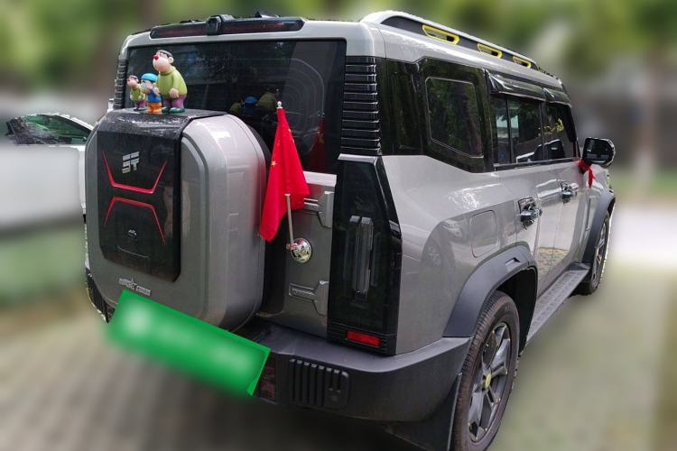 Used JETOUR Traveler C-DM 2024 C-DM 129KM Linye Edition Rear Right 45 Deg