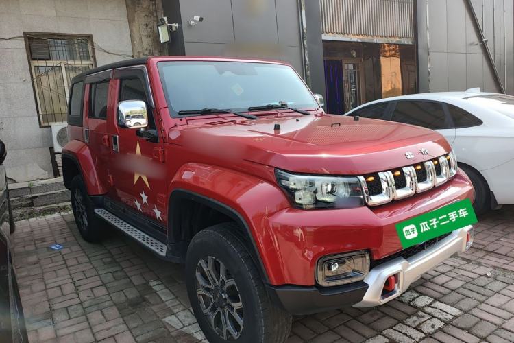 Used BAIC Off-Road BJ40 2020 2.0T Automatic Four-Wheel Drive Urban Hunter Edition Chivalrous Type Front Right 45 Deg