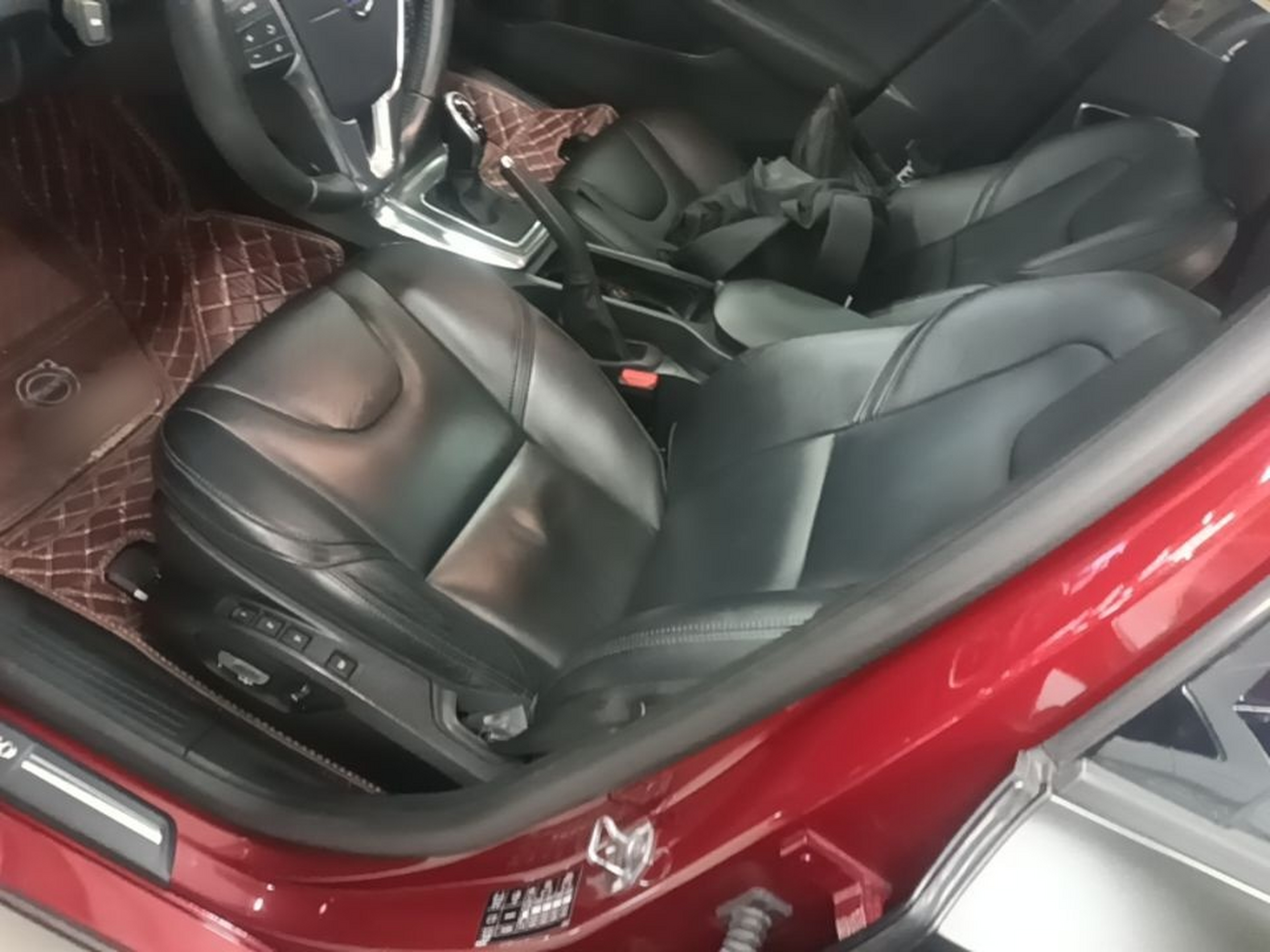 Avant de la voiture
