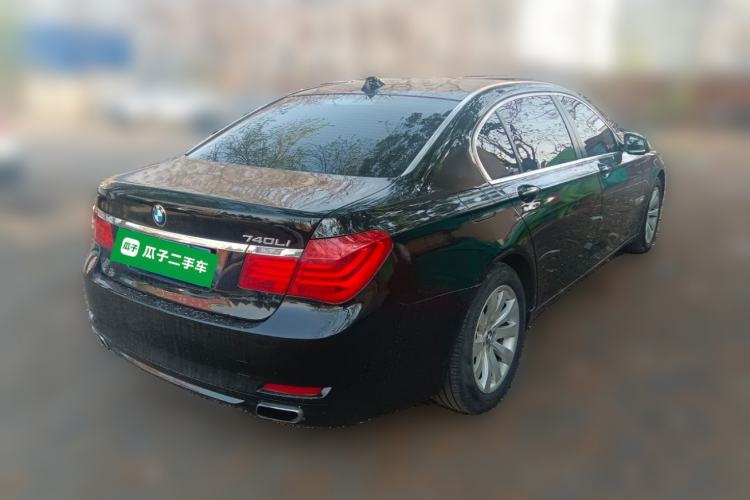 Used BMW 7 Series 2009 740Li Leading Model Rear Right 45 Deg
