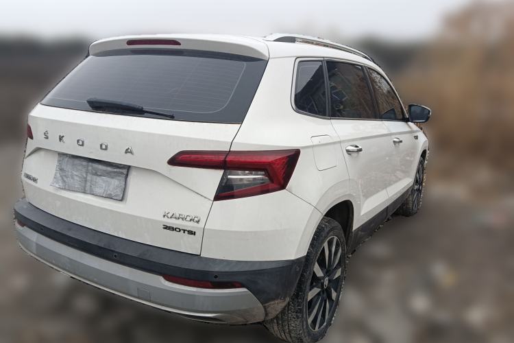 Used Skoda Karoq 2020 TSI280 Luxury Smart Edition China VI Standard Rear Right 45 Deg