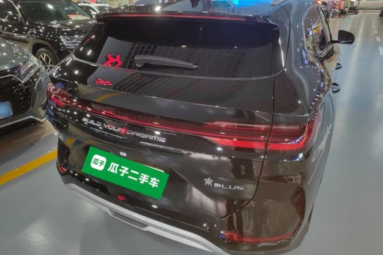 Used BYD Song PLUS New Energy 2023 Champion Edition DM-i 150KM Flagship PLUS Rear Right 45 Deg