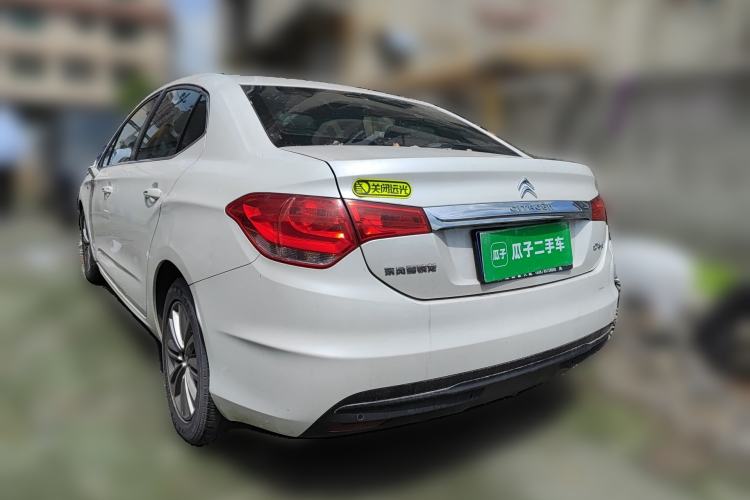 Used Citroen C4L 2014 1.8L Intelligent Drive Automatic Dynamic Model Rear Left 45 Deg